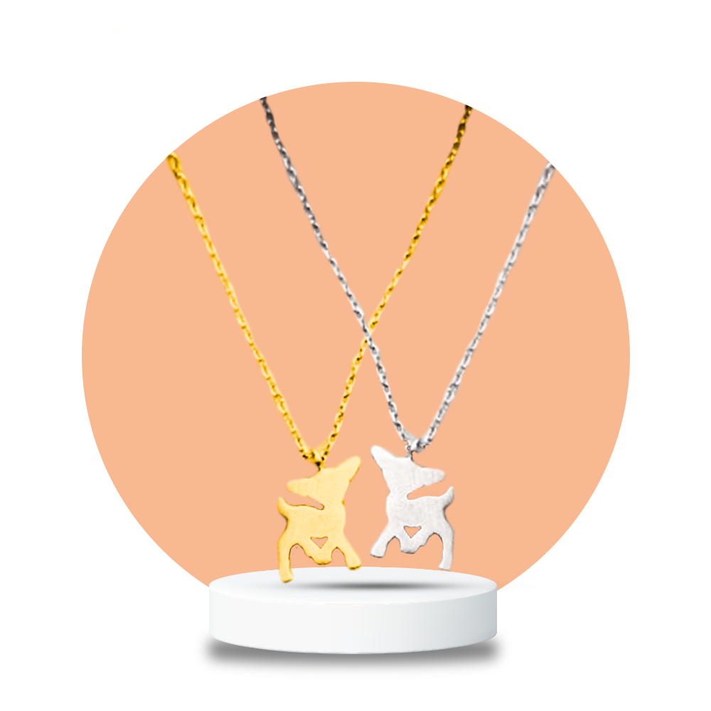Tiny Deer Necklace UAESTORE tiny-deer-necklace-uaestore